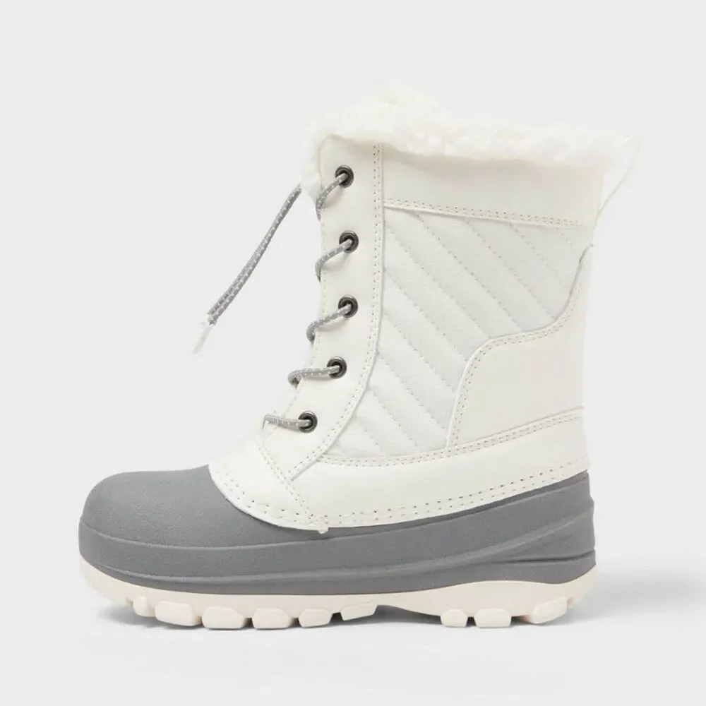 Kids' Skylar Easy-On Winter Boots - All In Motion Cream 3